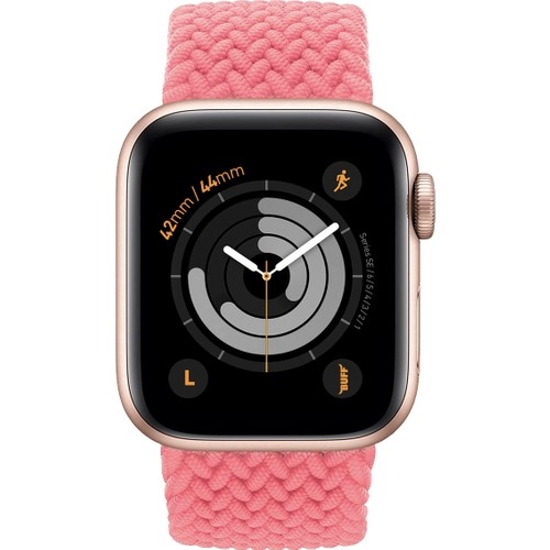 Buff Apple Watch Bands Braided 42/44 L Pink - Buff