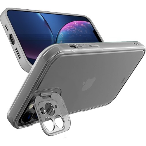 Buff Apple İphone 11 Pro Max Hybrid Corner Kılıf Beyaz - Buff (1)