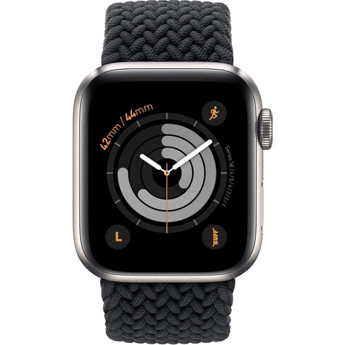 Buff Apple Watch Bands Braided 42/44 L Siyah - Buff