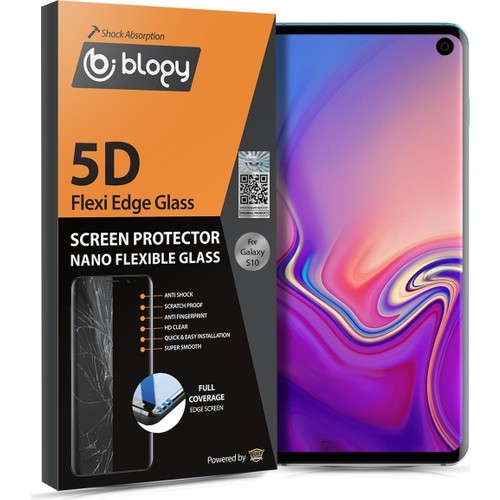 Buff Blogy Galaxy S10 Flexi Edge 5D Ekran Koruyucu - 2