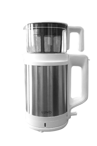 Luno Cam Demlik Çay Makinesi Inox LC32006X02 - 1