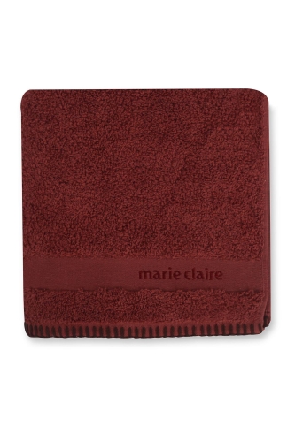 Marie Claire Export Havlu Melodie 100% Pamuk 50*90 Cm Tekli Bakır - Marie Claire