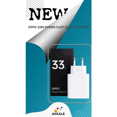 Oppo Power Adaptör 33W Usb 3.0 - Beyaz - 3
