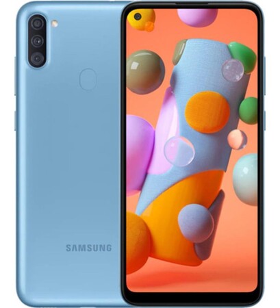 samsung - Samsung Galaxy A11 32GB Mavi (Samsung Türkiye Garantili) (1)