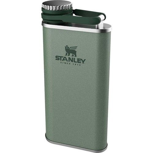 Stanley - Stanley Klasik Paslanmaz Çelik Cep Matarası 0.23 Lt Yeşil (1)
