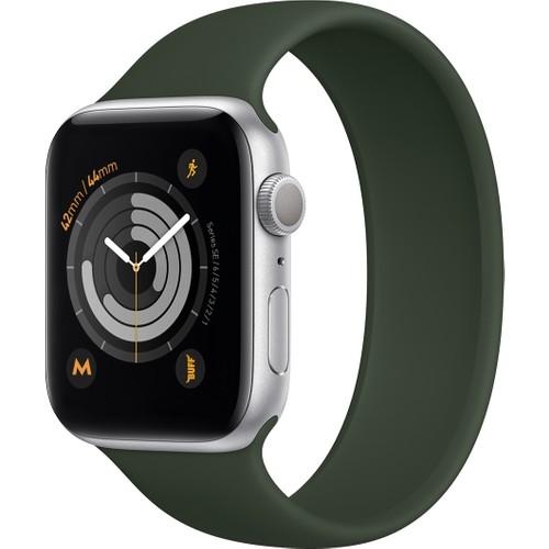 Buff Apple Watch Bands Rubber 42/44 M Green - Buff
