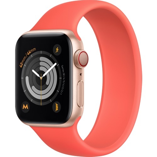 Buff Apple Watch Bands Rubber 42/44 M Pink - Buff