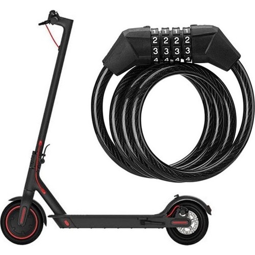 Xiaomi Çelik Halat Scooter Bisiklet Kilidi 